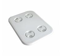 FytStycale Rotating Deck Rectangular Access Cover Boat Marine Inspection Panel Construction With Rotating Handle And Pre Drilled Layout Suitable for yachts boats deck storage service areas