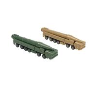 FytStycale Set of 2 Armored Vehicle Models at 1/144 Scale, to Be Assembled in 4D. Decorative Toy, Ideal for Decoration Or, DF 21