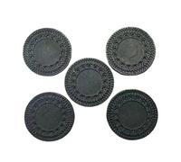 FytStycale Set of 5 Miniature Manhole Covers at 1/64 Scale, Decoration And Diorama Accessories for Amateurs, Representing.., Style B