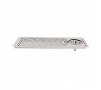 FytStycale Sink Glass Cleaner with Driping Tray Water Saving High Pressure Cup Rinser Smudge Resistant Stainless Steel Cup Washer Sink for Bartenders, Baristas, 6320B