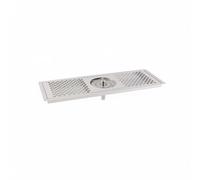 FytStycale Sink Glass Cleaner with Driping Tray Water Saving High Pressure Cup Rinser Smudge Resistant Stainless Steel Cup Washer Sink for Bartenders, Baristas, 6020