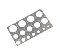FytStycale Spray Stencil Template Tools,Circle Stencil,Professional,Model Making Accessories,DIY Projects Rims Hobby Model