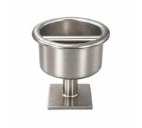 FytStycale Stainless Steel Pool Lane Anchor with Built in Crossbar and Square Base Plate Divider Stabilization Suitable for Swimming Pool Renovation Projects
