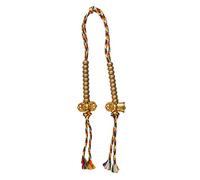FytStycale Tibetan Counter Ancient Solid Brass Rosary Handcrafted Bead Metal Bell Dorje Accessory Traditional Buddhist Craft Suitable for Meditation Home,