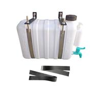 FytStycale Truck Water Tank, Handwashing Container, Mobile Water Tank, Functional, Very Easy to Use Thanks to PP Metal Construction, for Drivers on The Go, 46cmx16cmx29cm