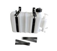 FytStycale Truck Water Tank, Handwashing Container, Mobile Water Tank, Functional, Very Easy to Use Thanks to PP Metal Construction, for Drivers on The Go, 44cmx12cmx25cm