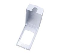 FytStycale Waterproof Socket Cover As A Hinged Lid and Socket Protection Guard with Sealed Design for Type 120 for Damp Rooms and The Balcony, White