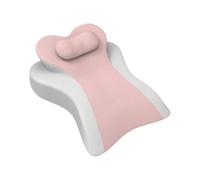 FytStycale Wedge Prone Pillow Providing Face Down Comfort with Memory Foam and Back Leg Assistance, Pink White