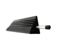 FytStycale Wedge Wheel Chock with Raised Ribs Ribbed Rubber Wheel Chock Portable Parking Aid for Workshops, Garage, Roadside, Style A
