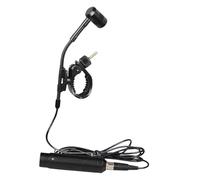 FytStycale Wired Professional Instrument Condenser 48V Power Metal Flexible Long Cable Portable Mic Suitable for Live, flutewind instrument