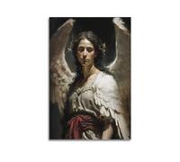 FYUER Religious Poster The Great Virgin Mary 7 Decorative Painting Canvas Wall Artworks Picture 12x18inch(30x45cm)