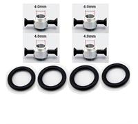 FYUtWh 4PCS Propeller Protection Adapter Kit Compatible With RC Brushless Motor With Screws And Rubber O Rings Compatible With 3.0 3.17 4.0MM(4.0MM 4PCS)