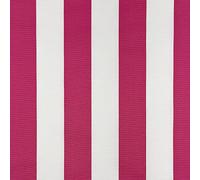 Fyvie Star Crafts Deck Chair Water Repellent Canvas Fabric Strong Material 100% Poly 44-46cm Wide (Hot Pink - Whitesands) (1.5 Metre)