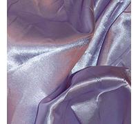 FYVIE STAR FABRICS Silky Satin Dress Craft Fabric Plain Luxury Wedding Material 150cm Wide. When Selecting 3 or More Metres of Any One Given Colour. Lilac (1m)