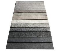 FYVIE STAR FABRICS - Silver Grey, Green, Grey Felt Sheets - 10 Sheets Per Pack - Size 11cm x 22cm - Modern Unisex Felt Craft Kit