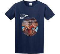 FYVOKTP 10Cc Deceptive Bends Casual Round Neck T Shirt Navy