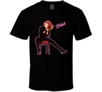 FYVOKTP Belinda-Carlisle-80s-Pop-Muisc-T-Shirt Black