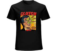FYVOKTP Clutch Band X-Ray Vision T-Shirt Black