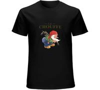 FYVOKTP Kaif Dwarf Chouffe T Shirt Beer Delirium Belgium Belgian Chouffe Dwarf Alcohol Karmeleit Tripel Black