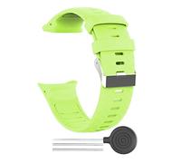 FYXT Safe Silicone Watch Band Sturdy Buckle Wrist Strap Compatible With POLAR Vantage V Watch Kit(Green)