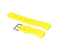 FYXT Silicone Watch Strap Compatible with Galaxy Gear S2 R720 R730 Band Strap Sport Watch Replacement Bracelet 14 Colors Compatible with Choice(Yellow)