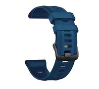 FYXT Two-tone sports silicone strap Compatible With Garmin Forerunner 965 955 Solar 945 935 745 22mm Watch Band Replacement Wristband Bracelet(Dark Blue,For Forerunner 745)
