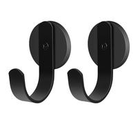 FYY Magnetic Wreath Hanger, 2 Pack Heavy Duty Magnets with Hook for Refrigerator, Christmas Decoration Magnetic Hooks for Metal Front Door, Cruise Hook Hanger for Hanging Cabins Grill Coat Pattern 3