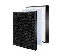 FZ-A50HFE FZ-A50DFE HEPA Filter And Carbon Filter,Compatible For Sharp Air Purifier KC-A50J KC-A50J-W,High Efficiency，Low Noise，Long Lasting(H13 and Carbon)
