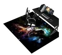 Fzamudng Heavy Duty Office Chair Mat for Low Pile Carpet Floors 80 x 120 cm, Non Slip - Gaming Chair Mat, Hardwood Floor Protector Mat, Carpet Protector Chair Mat for Home and Office
