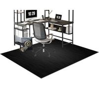 Fzamudng Office Chair Mat for Hardwood Floor, Non-slip Gaming Chair Mat for Office, 80 x 120 cm Desk Chair Mats, Hard Floor Protector Mat for Office Chair, Gamers, Computer, Desk, Hardwood