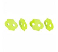 Fzaqwen 2 Pack Shoe Shim Cleat Spacer Wedge Insert Stackable Alignment Plates for Leg Length Correction PETG Base for Secure Shoe Interface Suitable F, 2 Pcs