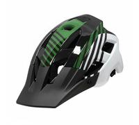 Fzaqwen Adult Headgear Bike Helmet Helmet Road Helmet With Extended Sun Visor Breathable Vent System Shock Absorbing Liner And PC Shell suitable for city, Green, Black, White