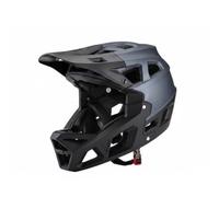 Fzaqwen Adult Headgear Full Coverage Downhill Bike Helmet With And Liner Suitable for steep slopes stony tracks technical trails adult riders, Titanium Black, S【51-54CM】