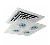 Fzaqwen Air Vent Cover Square Deflector Register With Modern Appearance And Guided Air Suitable for home office classroom apartment rental dorm