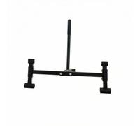 Fzaqwen Barbell Plate Holder Barbell Lifter Deadlift Jack Changer Training Support Accessory Welded Steel Frame With Front Cradle Suitable for fitness studio, Large Plate Changer