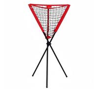 Fzaqwen Baseball Training Net Ball Collector Catcher Foldable Net Portable Frame Triangular Base Saves Time and Reduces Bending suitable for coaches athletes backyard practice field