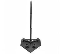 Fzaqwen Baseball Training Stand Adjustable Batting Tee Softball Hitting Practice Holder Portable Compact Fold Stable Base Strong Pole Quick Setup Suitable for