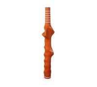 Fzaqwen Children Golf Handle Practice Grip Rubber Core Textured Consistency Right Hand Opening11.43mm Suitable for junior swing control work coaching , Orange