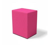 Fzaqwen Children Training Bench Stretch Block Exercise Aid Support Prop With Comfortable Foam Canvas Layer suitable for stretch work daily practice dance training, Pink 30x40x50 A