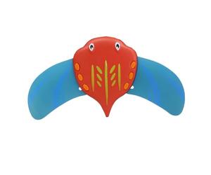 Fzaqwen Children's Diving Toy, Swimming Toy, Group Game, Realistic Hydrodynamic Movements, Glider for Parent-Child Interaction, Red