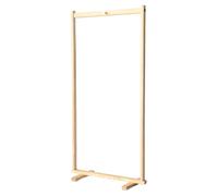Fzaqwen Chime Stand Wooden Chime Stand Hanger Gong Target Stand Wind Chime Wood Stand Multipurpose Chime Holder Easy Assembly Sturdy Base Suitable for St, 36cm