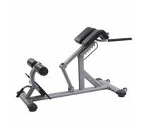 Fzaqwen Commercial Exercise Bench with Adjustable Roman Back Extension Bench Abdominal Workout Station Slanted Support Padded Cushions Suitable for Home Gym Professional Fitness, Silver