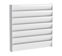 Fzaqwen Deflector Baffle Air Conditioner Protection for Outside Units Galvanized Steel Cover Compressor Outdoor Condenser Deflector Baffle Un, 65cmx65cm