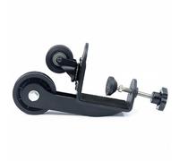 Fzaqwen Desktop Arm Forearm Exerciser Wrist Pulley Device Arm Workout Machine With Adjustable Clamp Compact Tabletop Setup for Controlled Repetitions suitable for office desks home gyms , Black