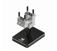 Fzaqwen Desktop Clamping Device Mini Vise Bench Vise Rotating Vise Tilting Vise with Adjustable Jaw Opening and Aluminum Alloy Body Suitable for Detailed Projects Small Repairs