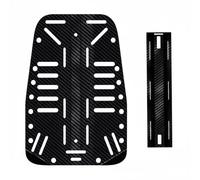 Fzaqwen Diving Backplate Carbon Fiber Backplate Plate Harness Accessory High Tensile Composite Material Stable Trim Support Suitable for wreck travel