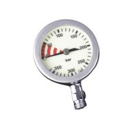Fzaqwen Diving Pressure Gauge Scuba With Large Dial And Connected Hose For Clear Reading And Reliable Use suitable for training, Single Gauge Without Hose