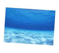 Fzaqwen Fish Tank Background Sticker Aquarium Landscape Poster 3D Background Poster Aquarium Backdrop PVC Material Lifelike Effect Suitable for Fish Tanks, 122x46cm