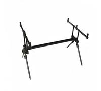 Fzaqwen Fishing Rod Holder Telescopic Stand With Adjustable Support Aluminum Alloy Stable Tripod Style Suitable for shore river lake bank