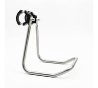 Fzaqwen Front Rack Bike Rack Cargo Carrier With 304 Stainless Steel Material Clamp Bar Mount Rubber Guard Inserts Light Unified Structure suitable for road, Large